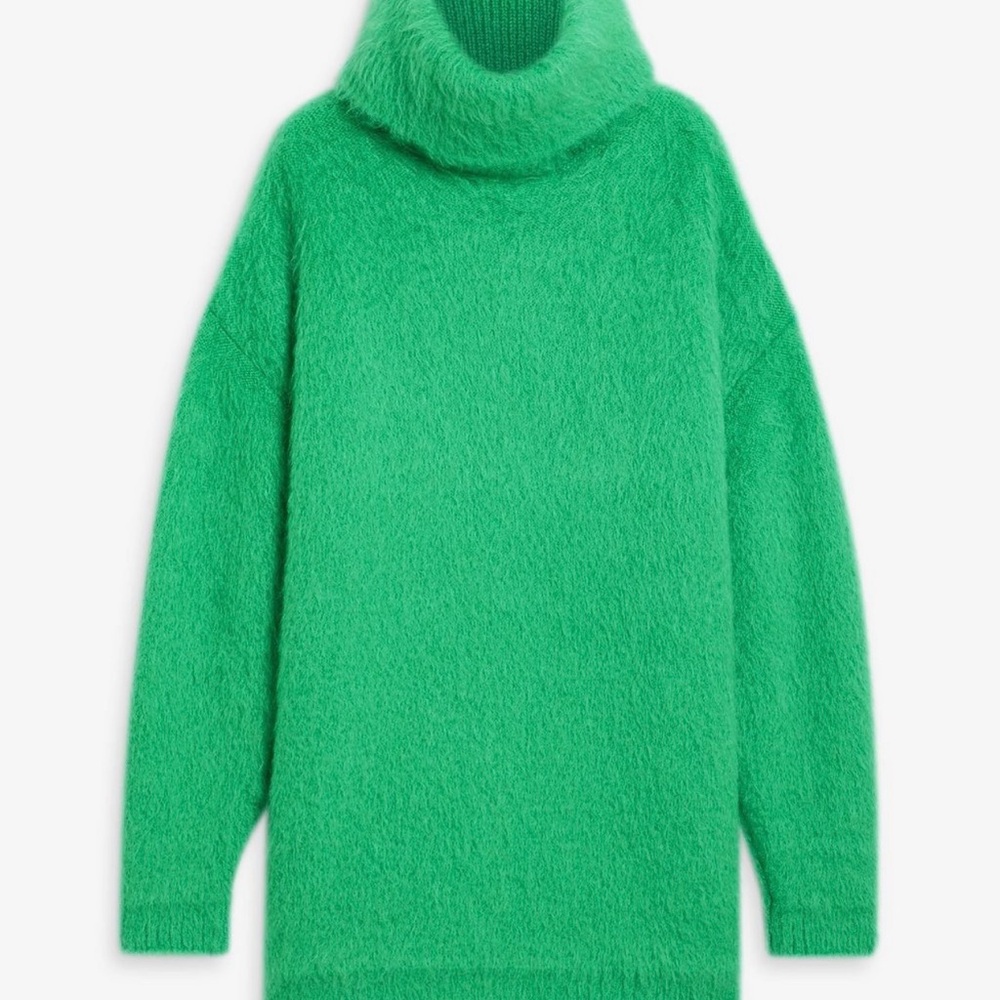 Gucci Vibrant Green Turtleneck Sweater
